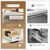 Pull-Out Kitchen Drawer Storage Rack