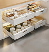 Pull-Out Kitchen Drawer Storage Rack