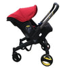 4-in-1 Cradle, Stroller, Car Seat for 0-24 Months