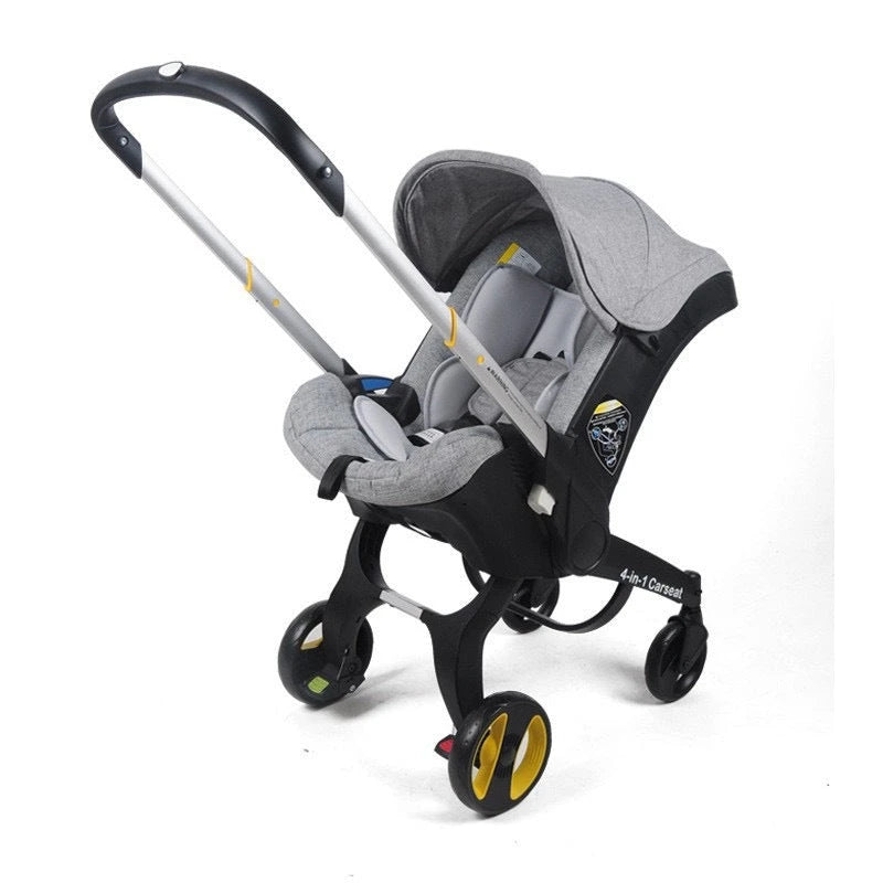 4-in-1 Cradle, Stroller, Car Seat for 0-24 Months