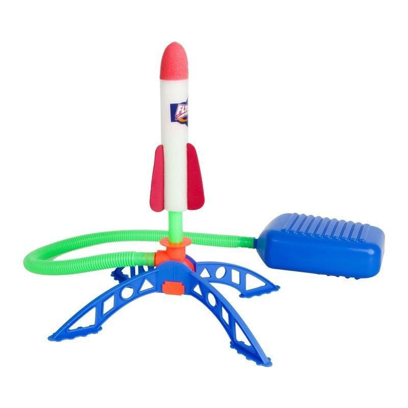 Rocket Launch Toy with Light-Up Features for Outdoors