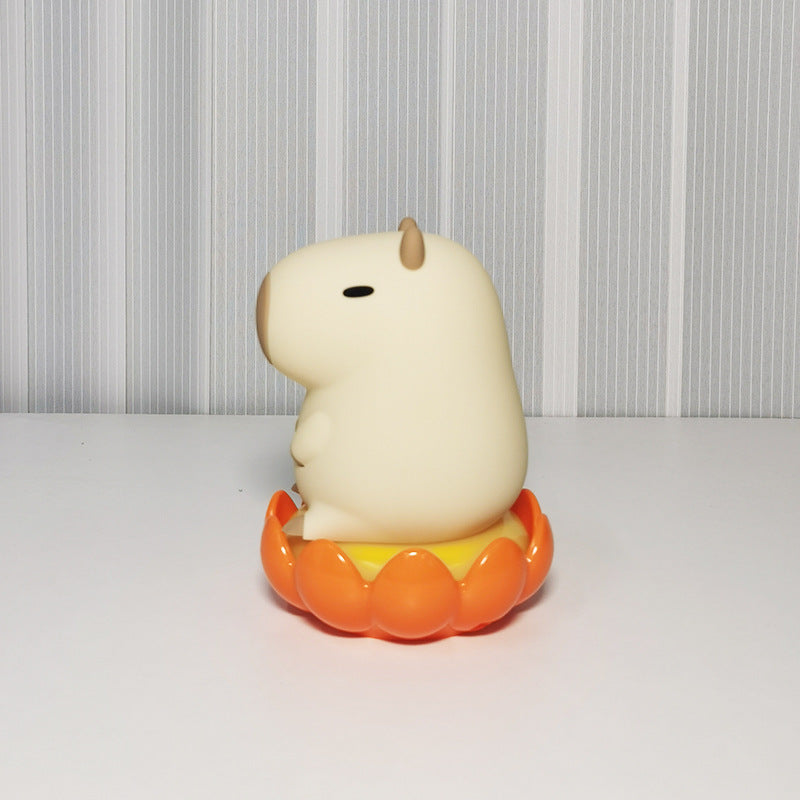 Guinea Pig Night Light - USB Silicone Lotus Design