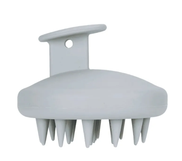 Silicone Shampoo Brush Head & Scalp Cleaning Massager – Soft TPE for Hair & Scalp Health