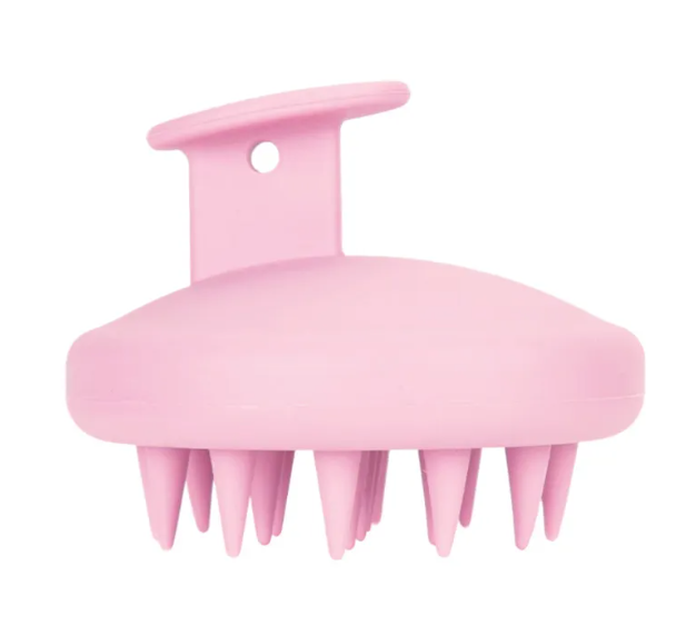 Silicone Shampoo Brush Head & Scalp Cleaning Massager – Soft TPE for Hair & Scalp Health