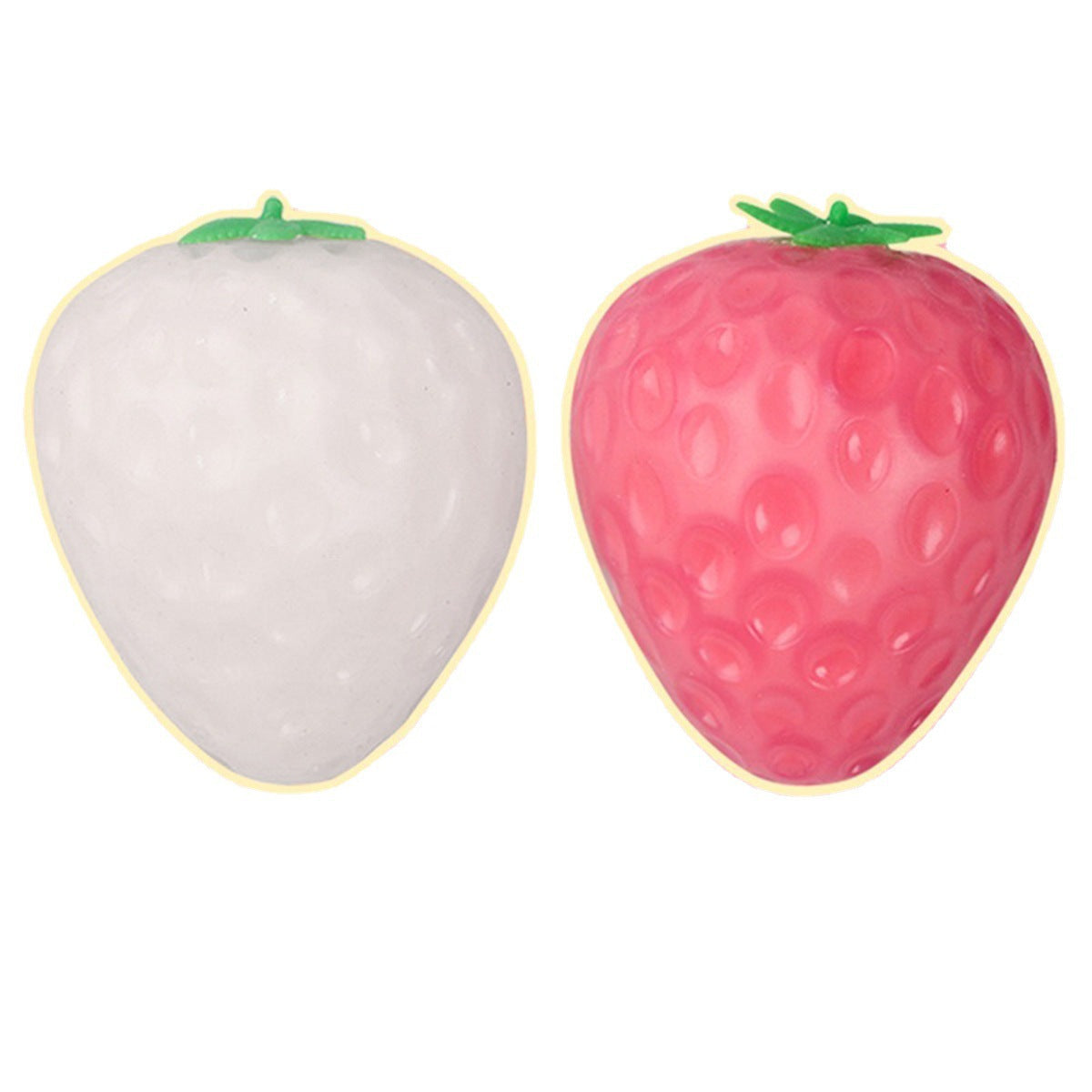 Squeeze Toys Color Changing Strawberry Light for Kids