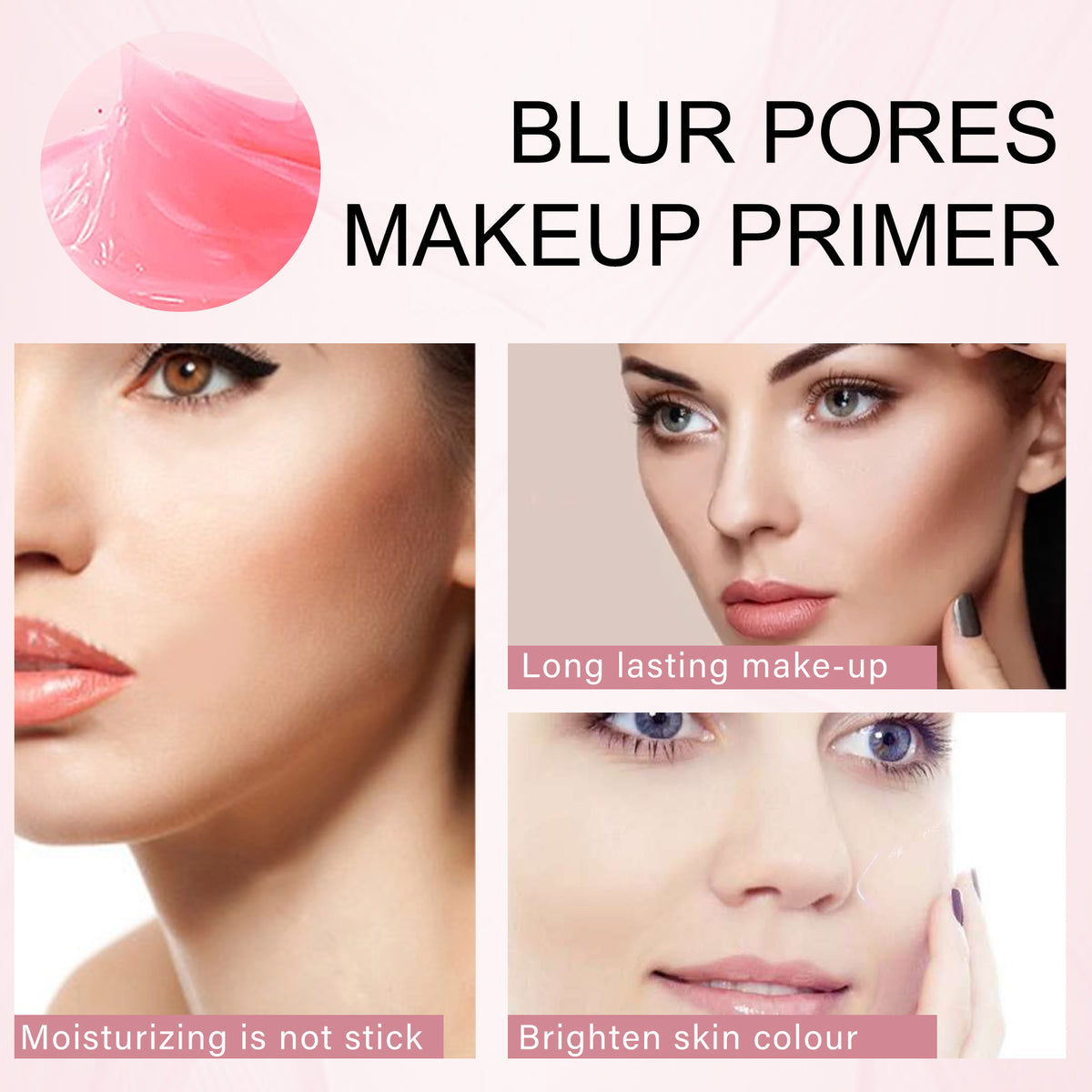 EELHOE Makeup Primer Gel for Hydration and Coverage