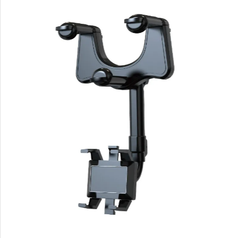360° Rearview Mirror Phone Holder