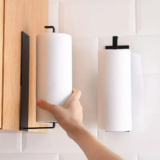 Punch-Free Wall-Mounted Tissue Holder for Kitchen