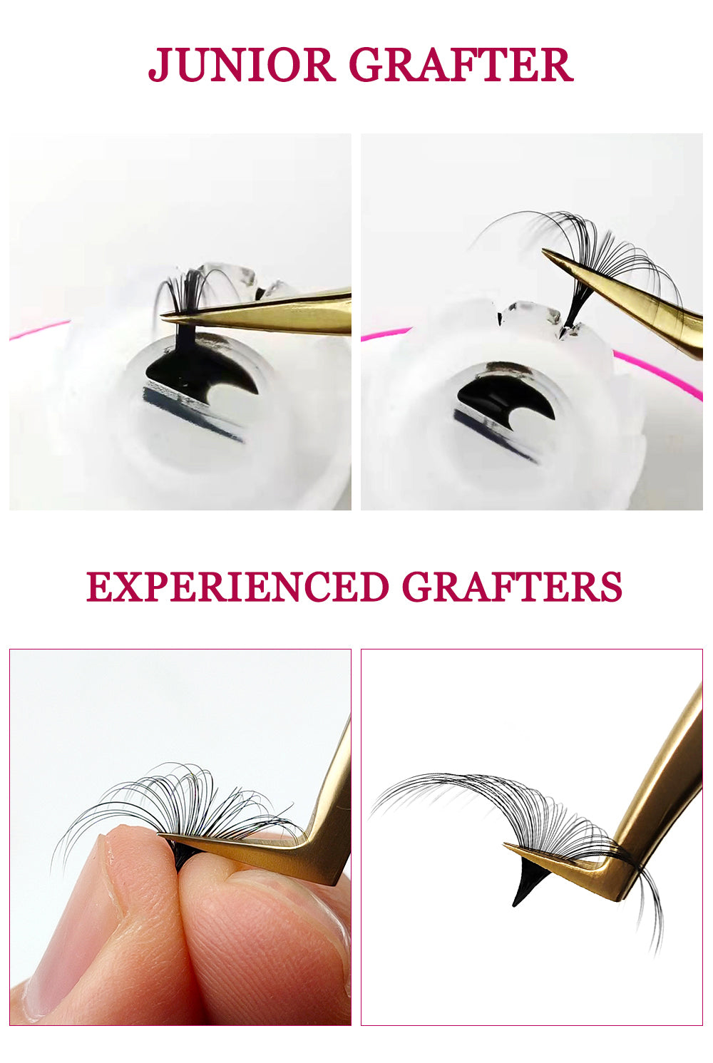 Velvet Eyelash Extensions - Single and Multi-Take