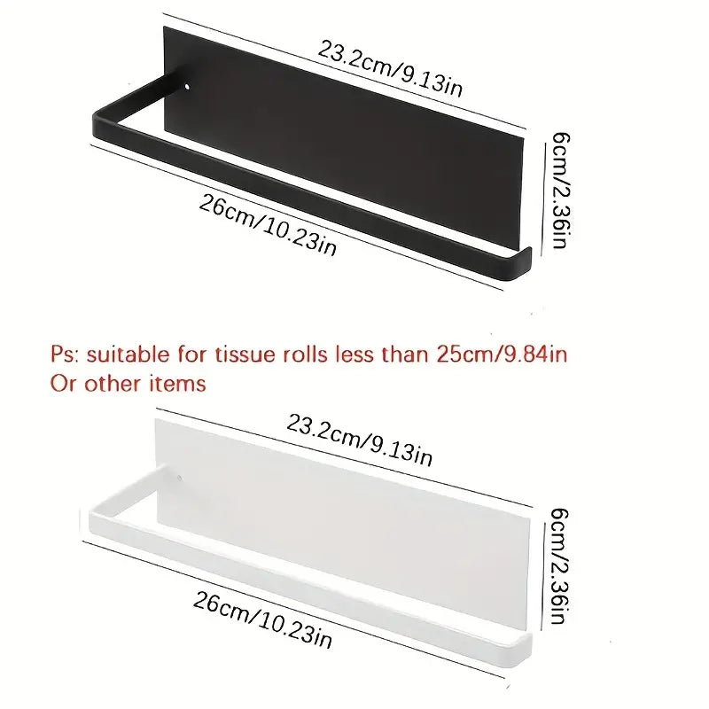 Punch-Free Wall-Mounted Tissue Holder for Kitchen
