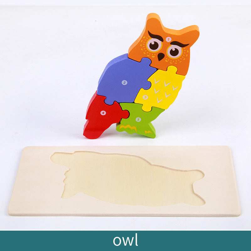 Wooden Educational Puzzle Toys for Kids (Wholesale)