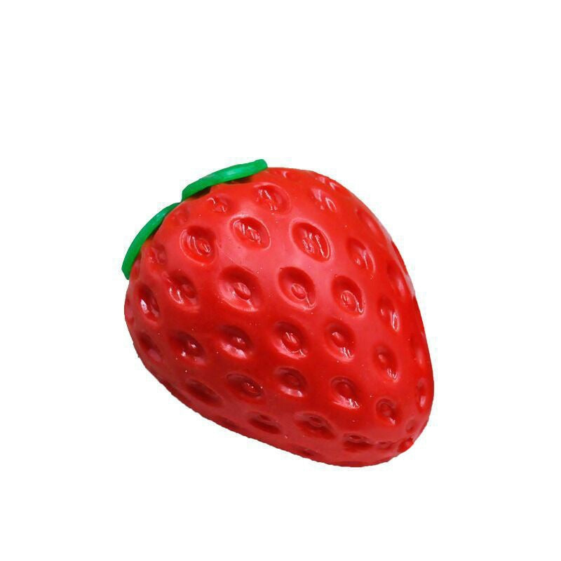 Squeeze Toys Color Changing Strawberry Light for Kids