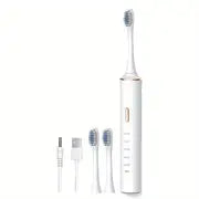 Electric Toothbrush with 5 Modes & 3 Brush Heads