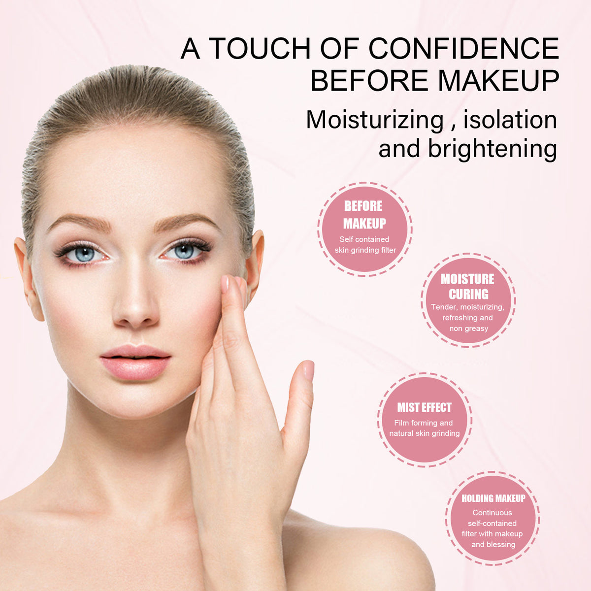 EELHOE Makeup Primer Gel for Hydration and Coverage