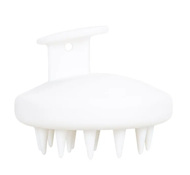 Silicone Shampoo Brush Head & Scalp Cleaning Massager – Soft TPE for Hair & Scalp Health