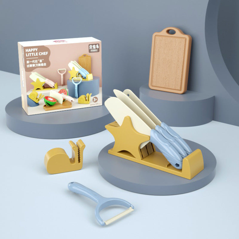 Children's Play House Kitchen Toy Set with Utensils
