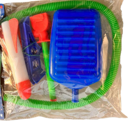 Rocket Launch Toy with Light-Up Features for Outdoors