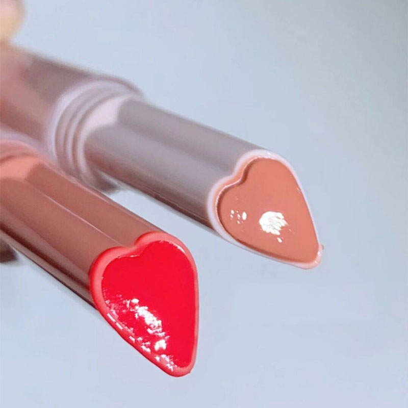 FLORTTE First Kiss Love Stick Lipstick Pen with Mirror